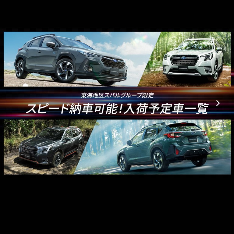スピード納車可能！入荷予定車一覧