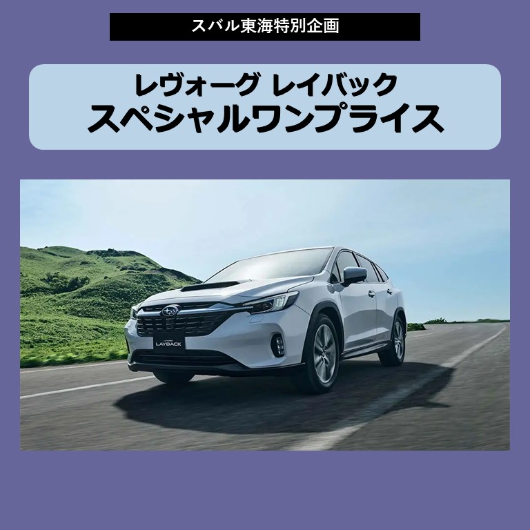 レヴォーグ レイバック　スペシャルワンプライス